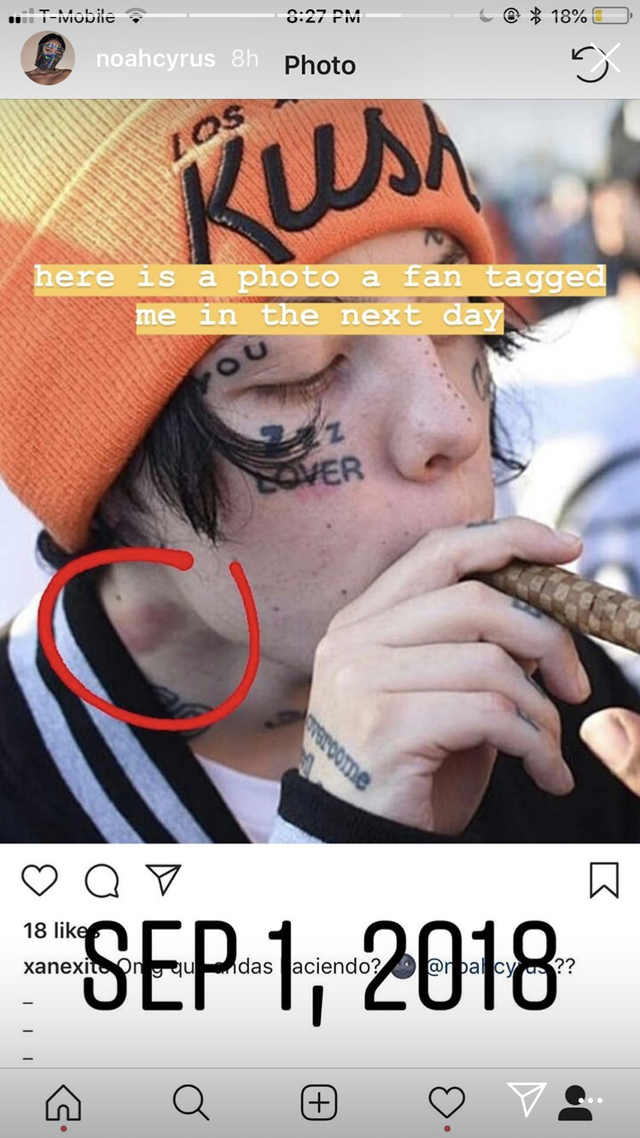 Noah Cyrus Lil Xans Breakup