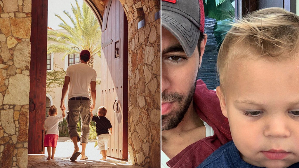 Video Of Enrique Iglesias Making His Son Giggle Is Exactly What We Need