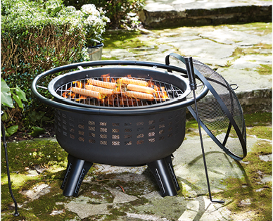 aldi fire pit bbq