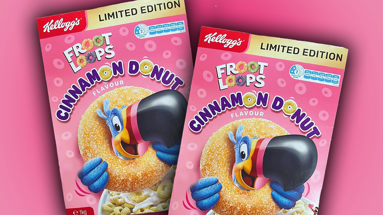 OMG! There's Cinnamon Donut Froot Loops!