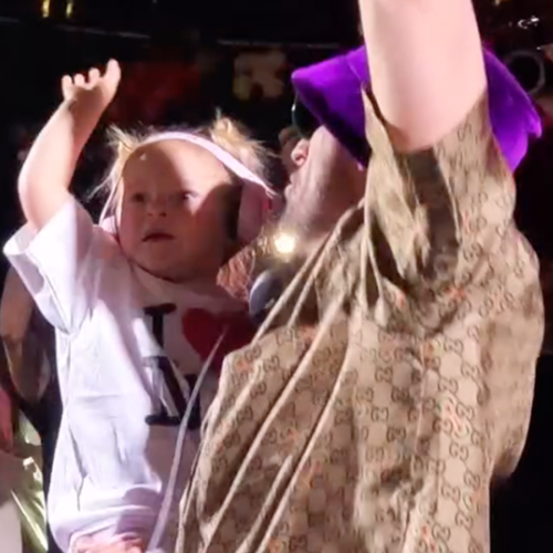 Fisher Melts Hearts After Bringing His Goddaughter Out On Stage At NYC Gig